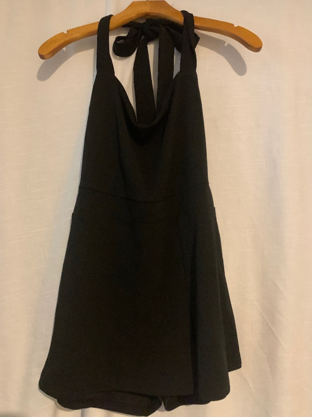 First Time Here Crepe Skort Romper